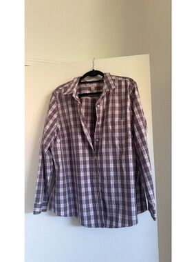 L.L.Bean Oversized (2X) Women’s Button Up Collard Shirt
